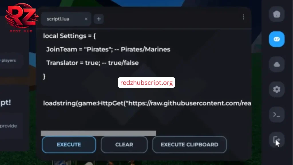 OFFICIAL REDZ HUB SCRIPT